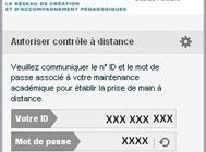 Outil de maintenance permettant de prendre la main sur un poste distant